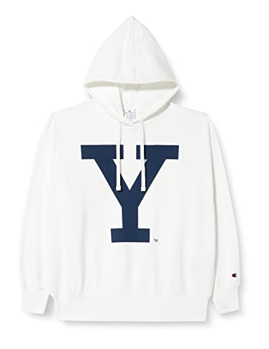 Champion Damska bluza z kapturem Legacy College Powerblend Oversize, biała, XXL