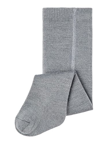 NAME IT Baby Boys NBMWAKTA Wool/VIS figi XXII rajstopy, Monument, 74/80, Monument, 74-80