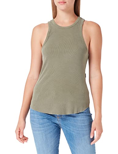 Replay Damska koszulka na ramiączkach W3003, 238 zieleń wojskowa, XL, 238 Army Green, XL