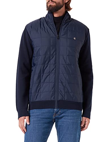 Garcia Męska kurtka z dzianiny Cardigan Knit, Dark Moon, XL