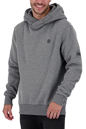 Alife and Kickin męska bluza JohnAK A bluza z kapturem, sweter S-XXXL, Steal Melange, M, Steal Melange