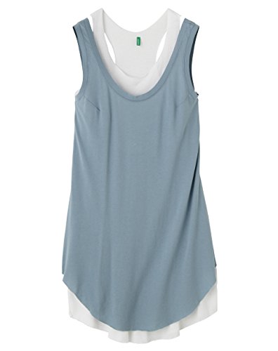 United Colors of Benetton Bluza dziecięca i młodzieżowa, Niebieski 0z4, 18 Miesi?ce