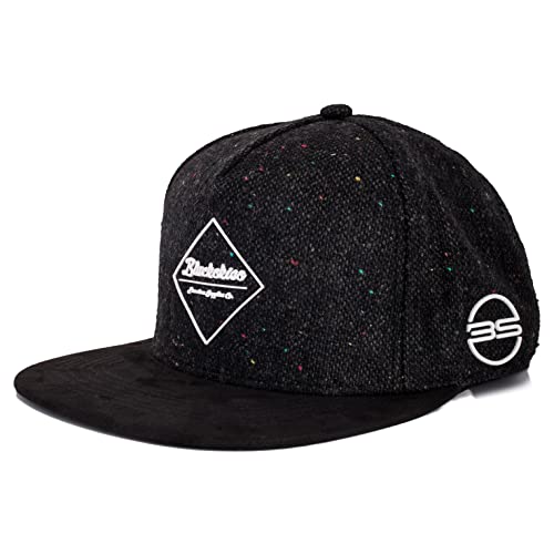 Blackskies czapka z | męska damska premium czapka baseballowa tata 5-panelowa pasek hip hop miejska flanela zamszowa wełna jeden rozmiar