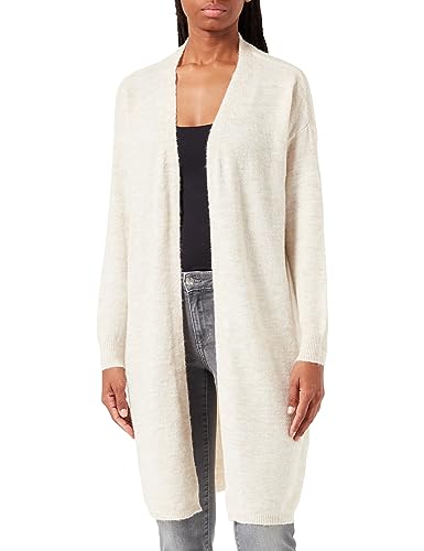 Bestseller A/S Damski kardigan Pcjuliana Ls Long Knit Noos Bc, whitecap gray, S