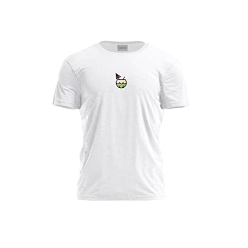 Bona Basics, Męski T-shirt z cyfrowym nadrukiem,% 100 bawełna, biały, na co dzień, męskie topy, rozmiar: S, biały, S