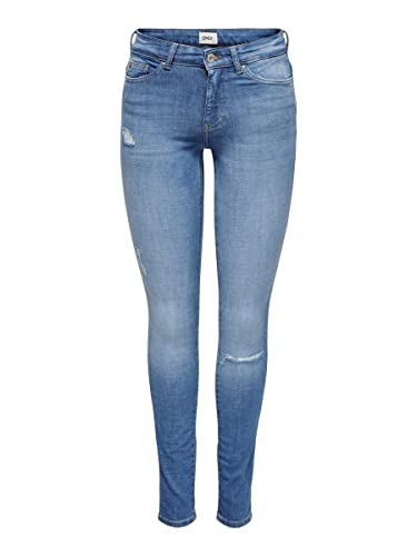 ONLY Dżinsy damskie, Light Medium Blue Denim, S