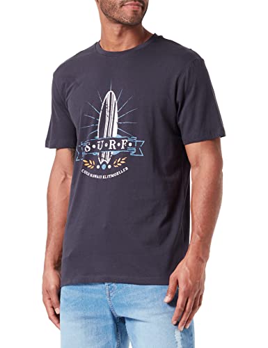 ONLY & SONS Onsted Reg SS Tee T-shirt męski, granatowy, XS
