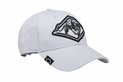 Replay Czapka baseballowa unisex z motywem tygrysa, biała (Optical White 001), rozmiar uniwersalny, 001 Optical White, jeden rozmiar