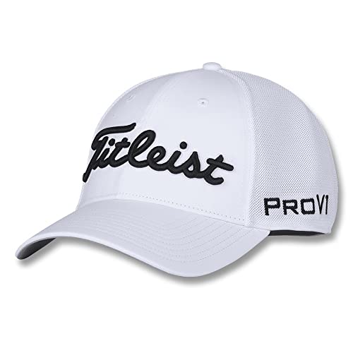 Titleist Męska Tour Sports Mesh Staff Czapka z daszkiem