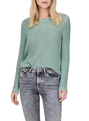 ONLY Damski sweter z dzianiny, Harbor Gray, XL