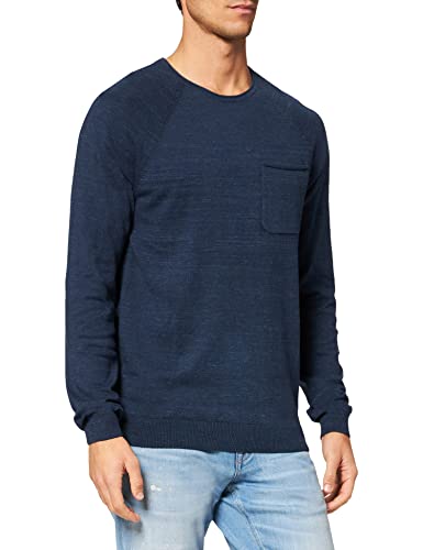 Blend Sweter męski, 194024_dress Blues, L