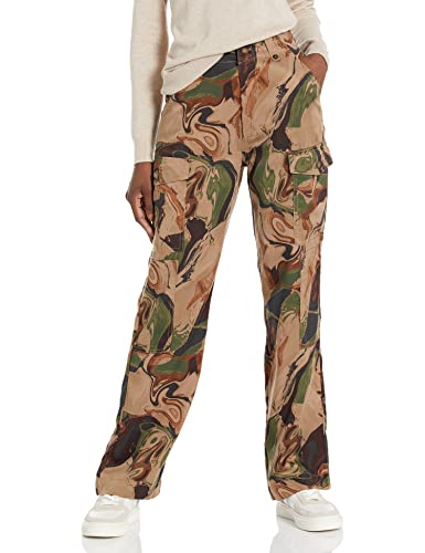 Desigual Damskie spodnie na co dzień, brązowy, XS