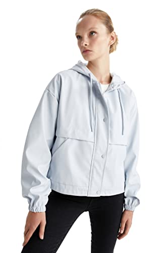 DeFacto kurtka przeciwdeszczowa damska, niebieski, S