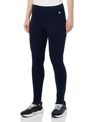 Champion Legacy American Classics W-Light Stretch Fleece Legginsy Damskie, Granatowy, S