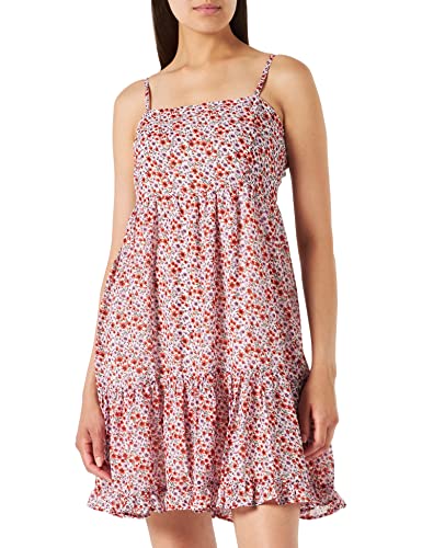 ONLY Damska sukienka Onlann Star Singlet Dress Noos Ptm, Cloud Dancer/Aop:nanna Ditsy, XL