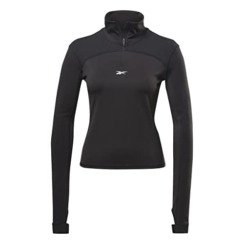 Reebok Bluza damska, czarny/biały, M