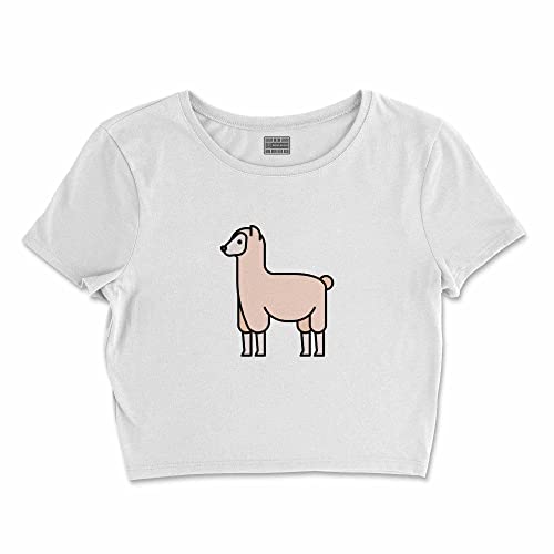 Bona Basics, Koszulka damska z nadrukiem cyfrowym,%100 bawełna, biała, casualowa, topy damskie, rozmiar: S, biały, S Krótki