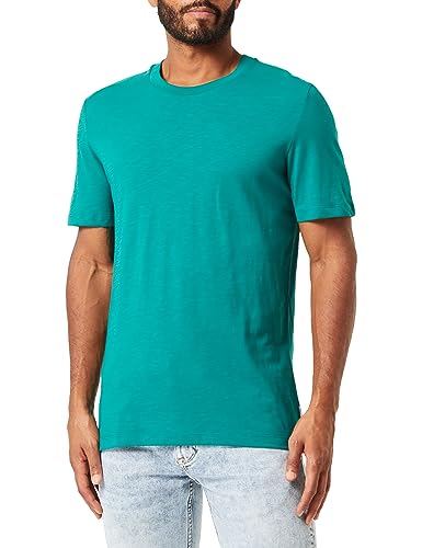 s.Oliver Męski T-shirt z krótkim rękawem, zielony, XXL