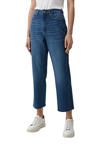 s.Oliver Damskie spodnie jeansowe 7/8, Karolin Straight Leg, 53Z4, 36