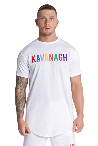 Gianni Kavanagh T-shirt męski White Neverland Tee, biały, XS