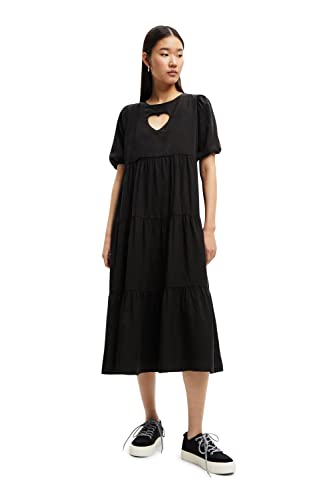 Desigual Damska sukienka casual, czarny, XL