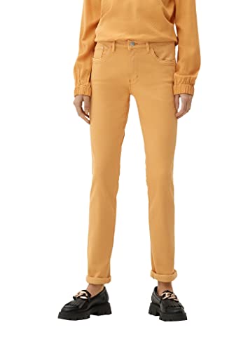 s.Oliver Damskie spodnie jeansowe, długie, żółty, 48W / 32L