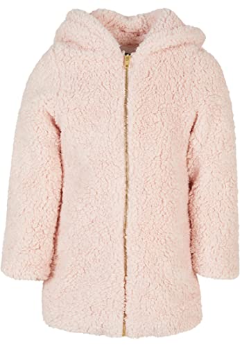 Urban Classics Dziewczęca kurtka Sherpa, Rosa, 122/128 cm