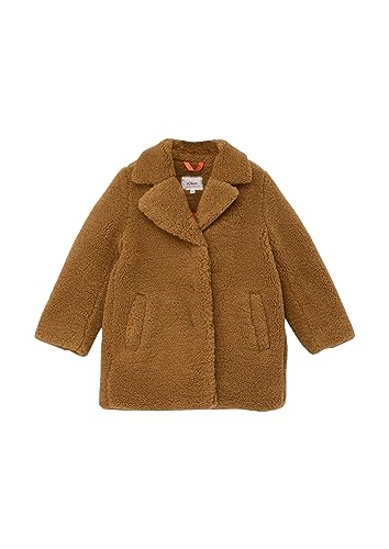 s.Oliver Dziewczęcy płaszcz outdoorowy, brązowy, 92 cm