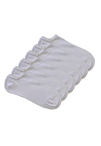 LVB Męskie skarpety Organic Cotton GOTS 6 par, Bianco, 43-46 (6 sztuk)