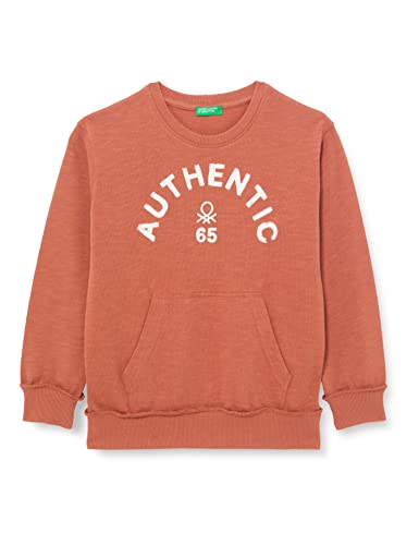 United Colors of Benetton Chłopięca bluza, brązowy 1B1, 140 cm