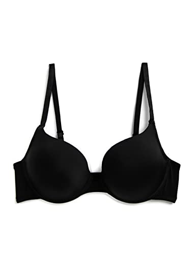 Koton Damski biustonosz push-up, czarny (999), 75B