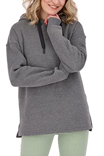 ALIFE and Kickin JessicaAK A bluza z kapturem, damska bluza z kapturem, sweter, Steal Melange, S