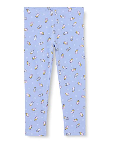 United Colors of Benetton Dziewczęce modelujące legginsy, pervinca a fantasia 68h, 82 cm