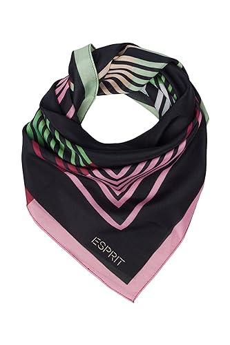 ESPRIT Moda damska szalik, 001/czarny, Rozmiar uniwersalny