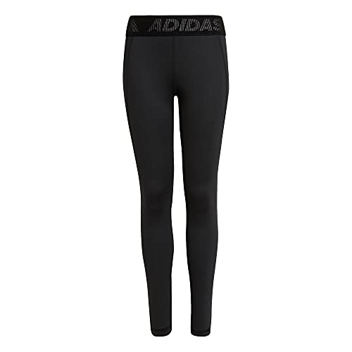 Adidas GV2042 G TECHFIT długie legginsy czarno-białe 1415
