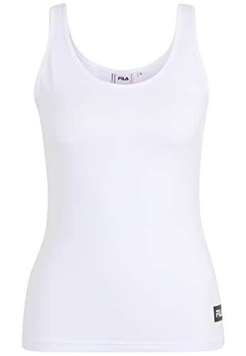 FILA Damska koszulka Borovo na ramiączkach/Cami Shirt, Bright White, M