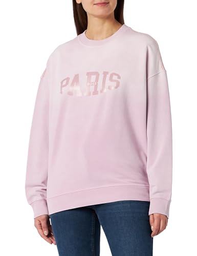 BOSS C_elaslogan_Town bluza damska, Light/Pastel Pink680, S