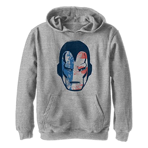 Marvel Iron Man Americana chłopięca Bluza z kapturem, Sportowy wrzos, S