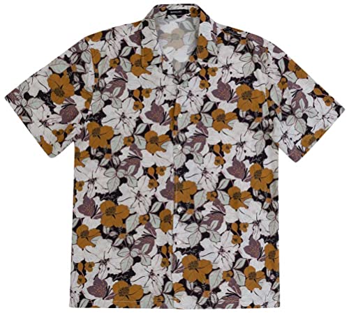 Gianni Lupo Męska bluzka GL7636S, wielbłąd, L