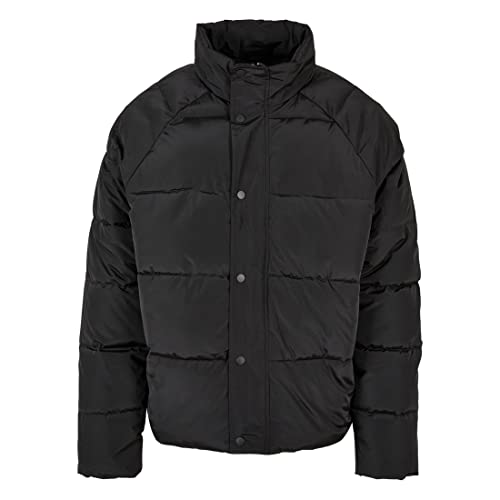 Urban Classics Damska kurtka raglanowa puchowa, Czarny, 3XL
