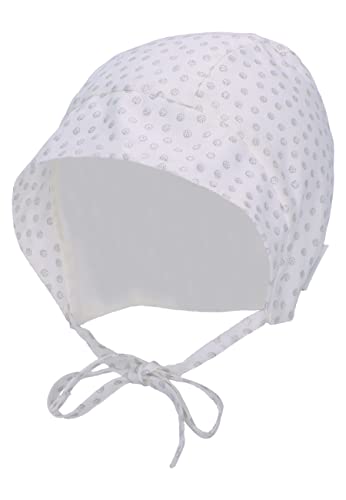 Sterntaler Dziecięca czapka dziecięca, unisex, w kropki, biała, normalna, biały, 41