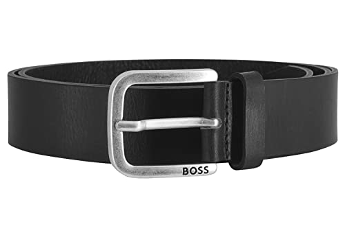 BOSS Męski pasek Janni_Sz40, czarny 1, 100, czarny (Black1)