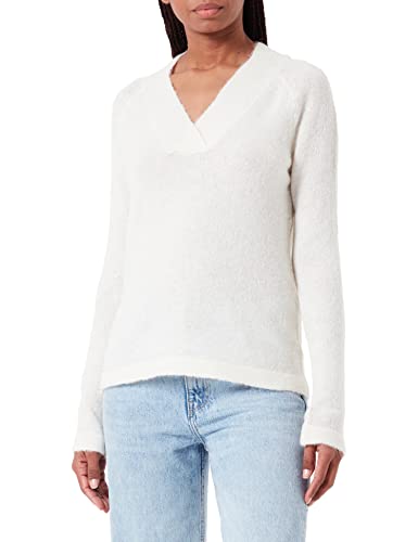 ICHI Damski sweter Ihkamara V Ls, 114201/Cloud Dancer, S