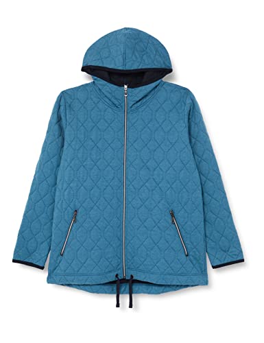 Trigema Damska kurtka pikowana 578907, Saphir-Light-Melange, standardowa