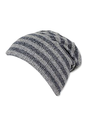 Sterntaler Wende-Slouch-Beanie Ringel Czapka dla dzieci i młodzieży, Niebieski atrament, 57