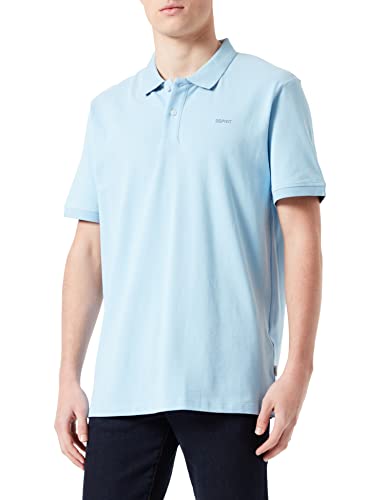 ESPRIT Męska koszulka polo, 440/jasnoniebieski, S