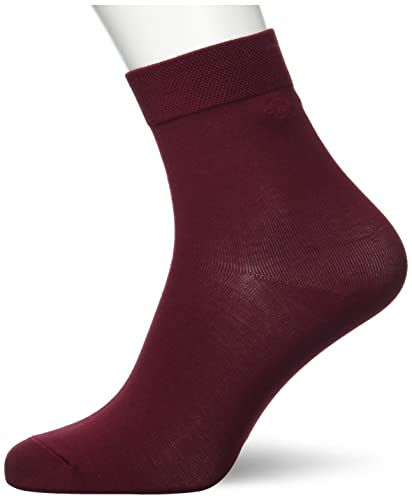 Clotth Unisex Euro-QC012-czerwone skarpety, czerwone, ekstra duże, rozmiar uniwersalny, czerwony