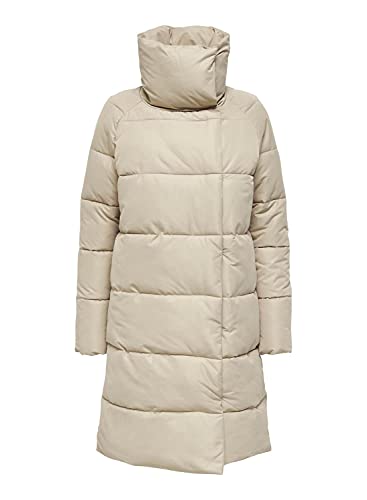 ONLY Onlnewjune Long Puffer Cs OTW kurtka damska, Crockery., M