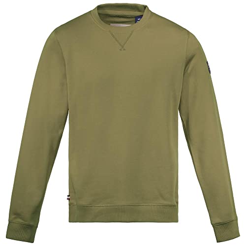 Dolomite Męska koszula biznesowa Camiseta Crew MS Gardena Chalice Khaki Green, XL, Chalice Khaki Green
