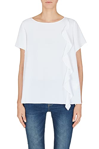Armani Exchange Bluzka uniseks, dla płci, biała, rozmiar S, biały, S